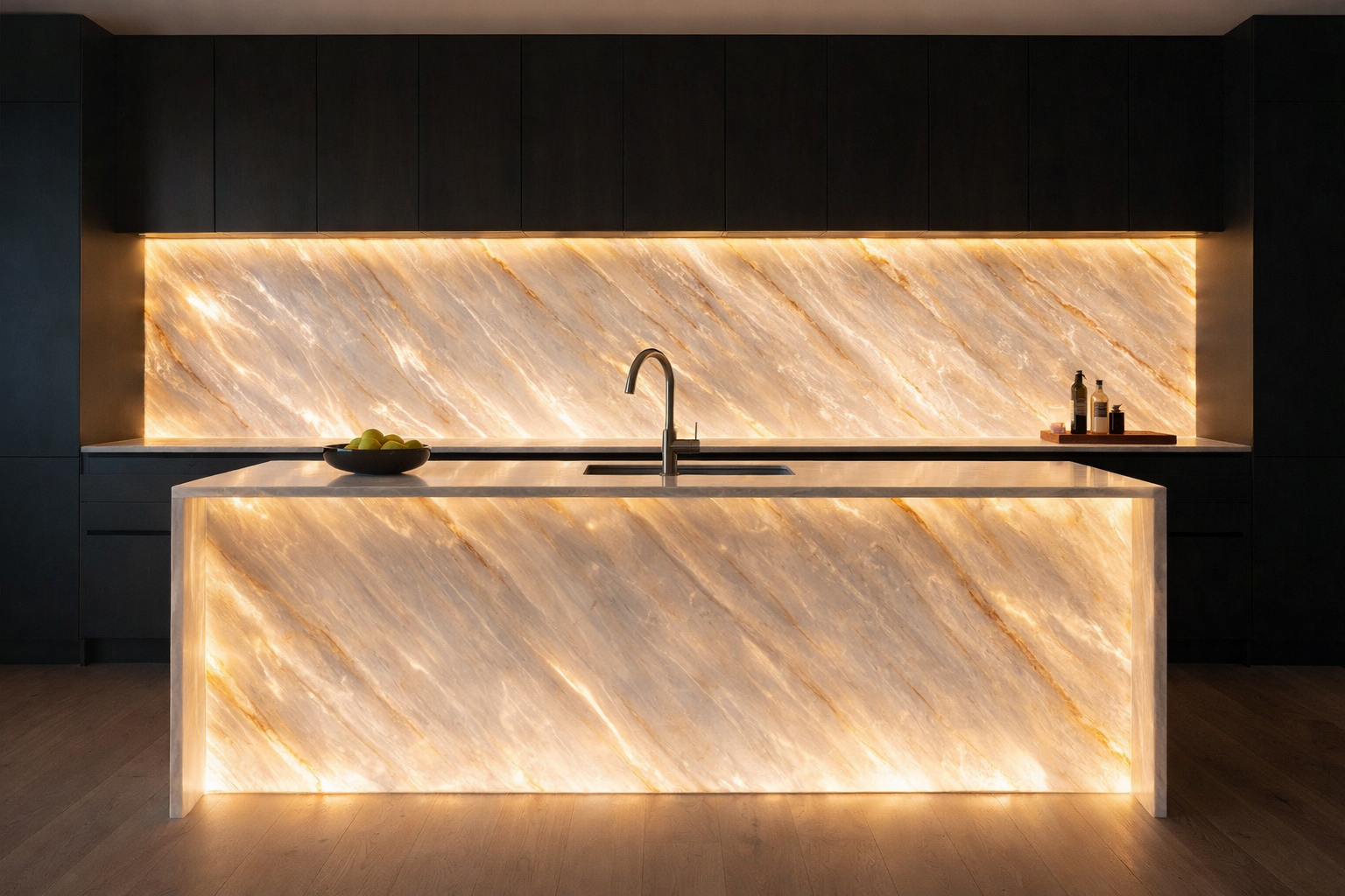 Aurora Onyx Backlit Quartz