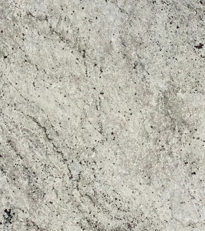 Colonial White Leather Granite