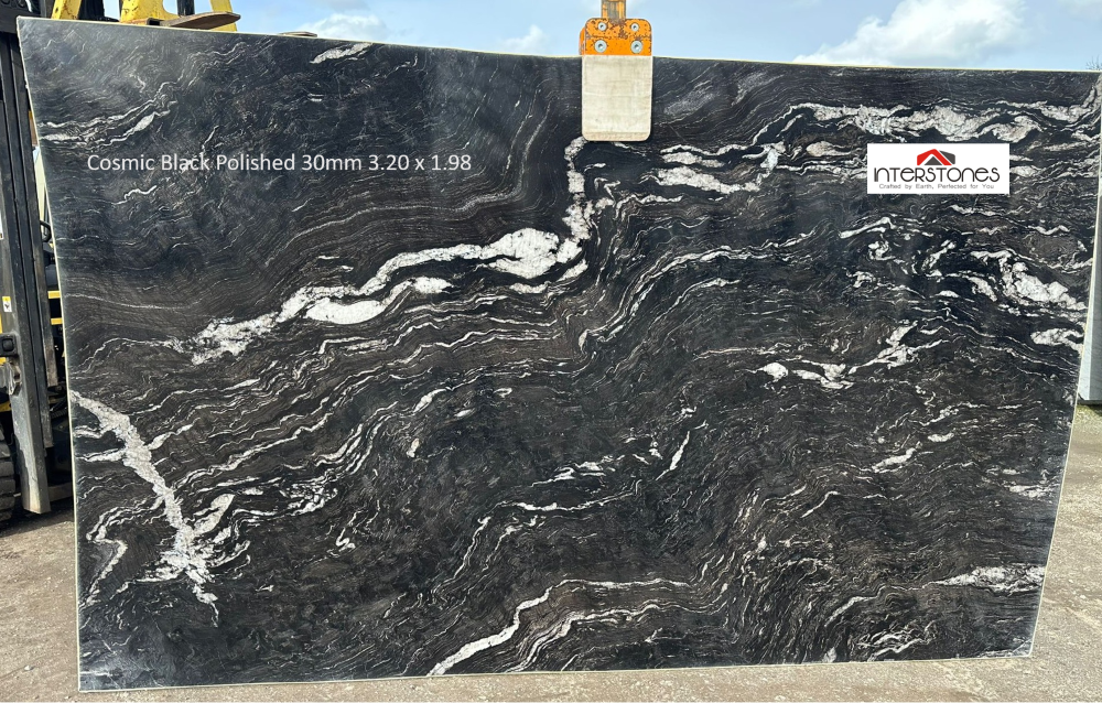 Cosmic Black Polished Granite