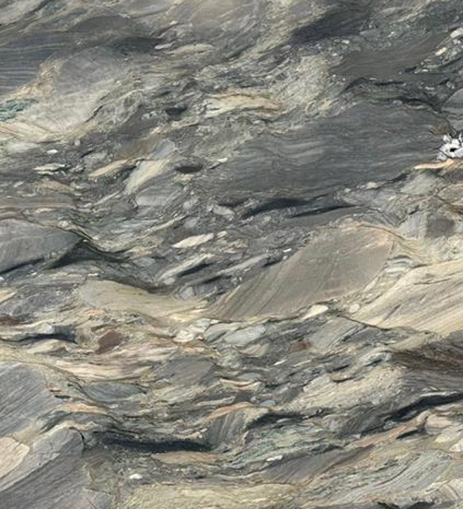 Fusion Explosion Polished Quartzite