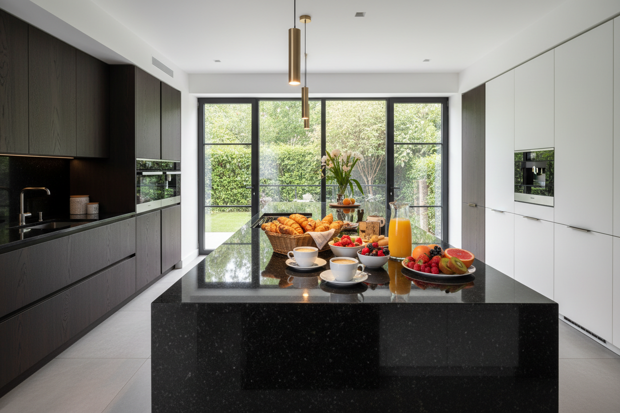 Absolute Black Granite Polished