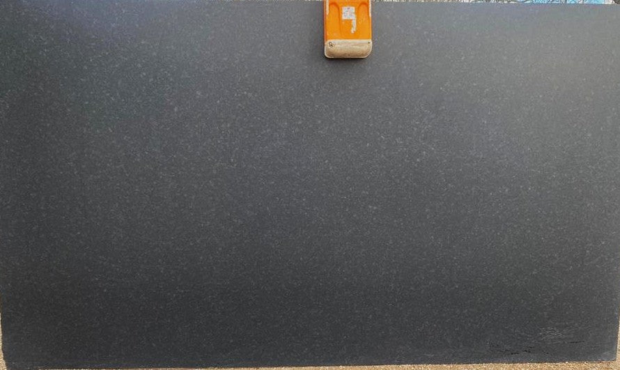 Absolute Black Leather Granite