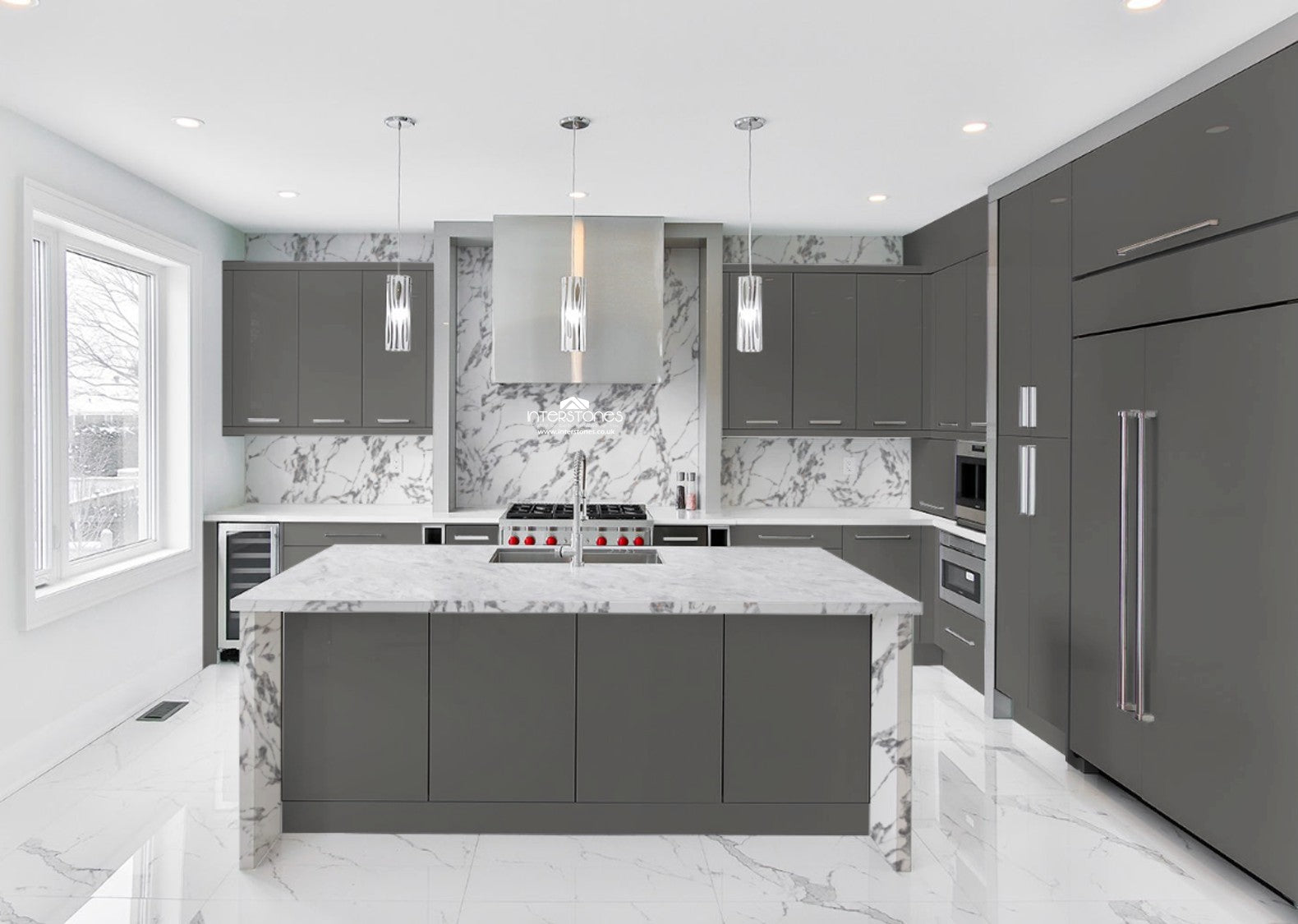 Arabescato Gold Quartz