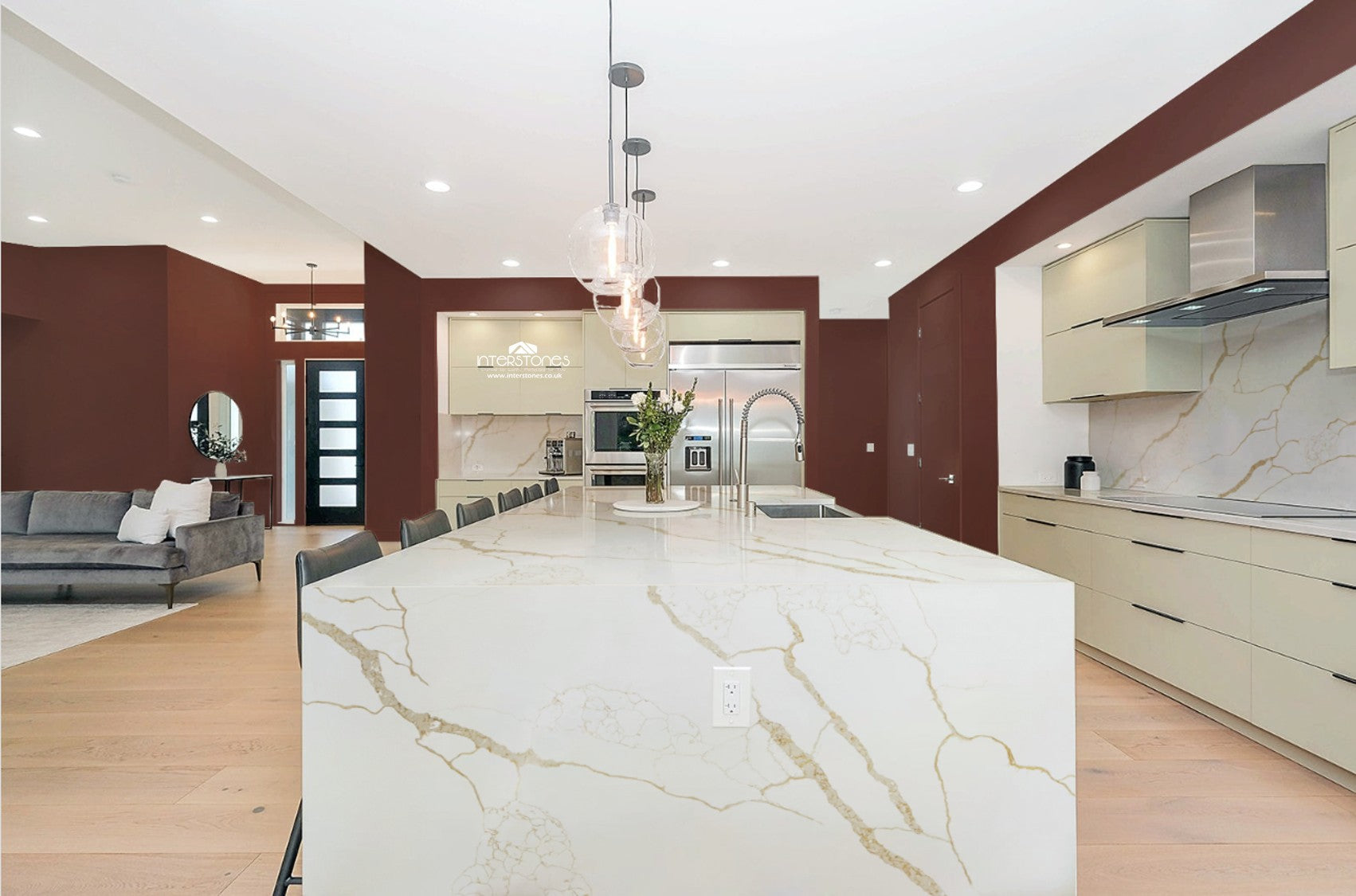 Calacatta Sydney Gold Quartz