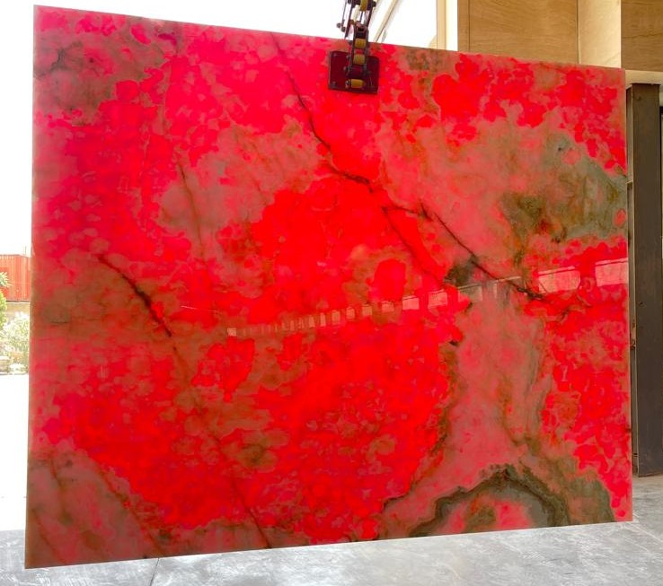 Red Onyx Slabs