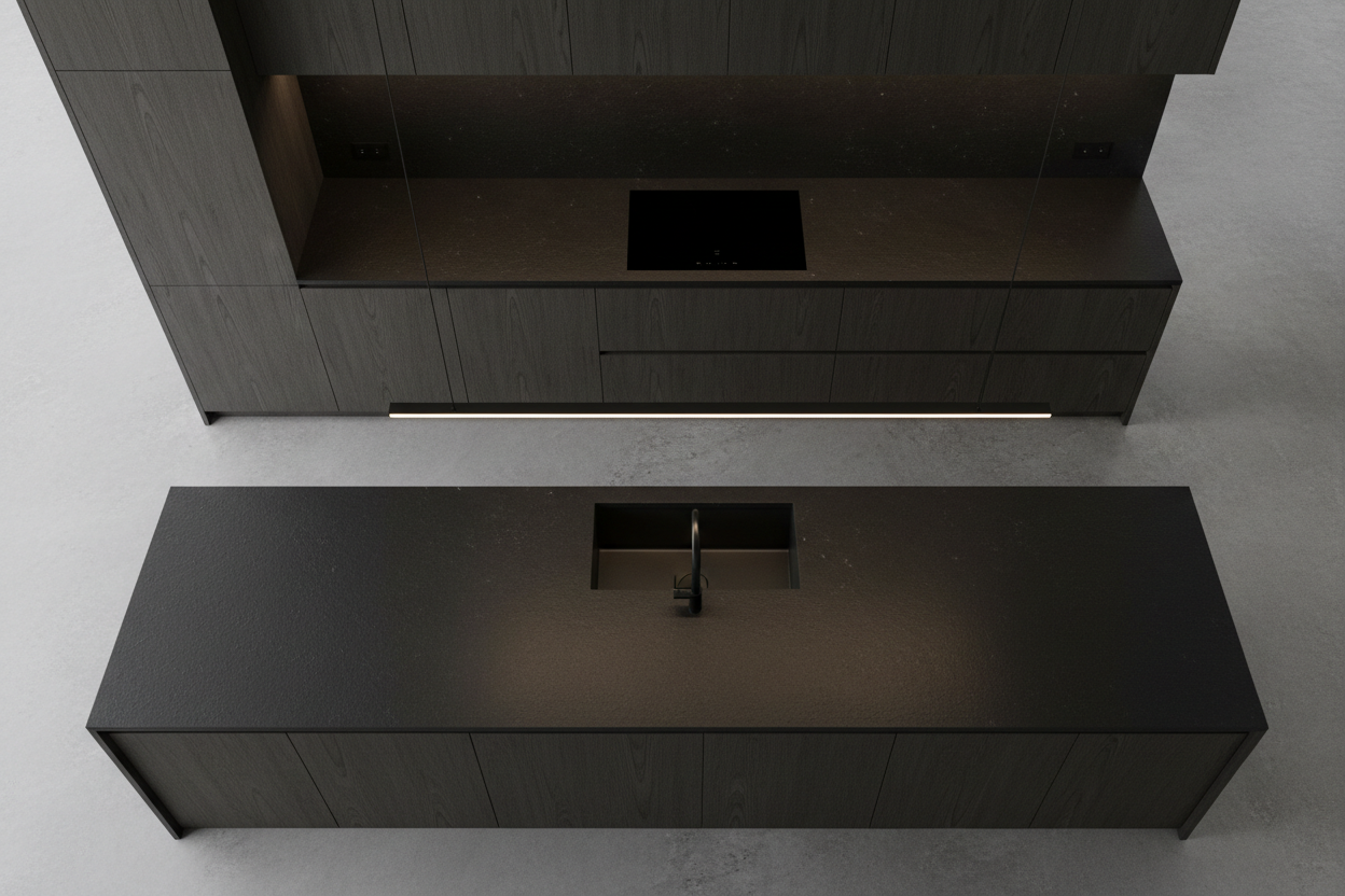 Absolute Black Honed Granite