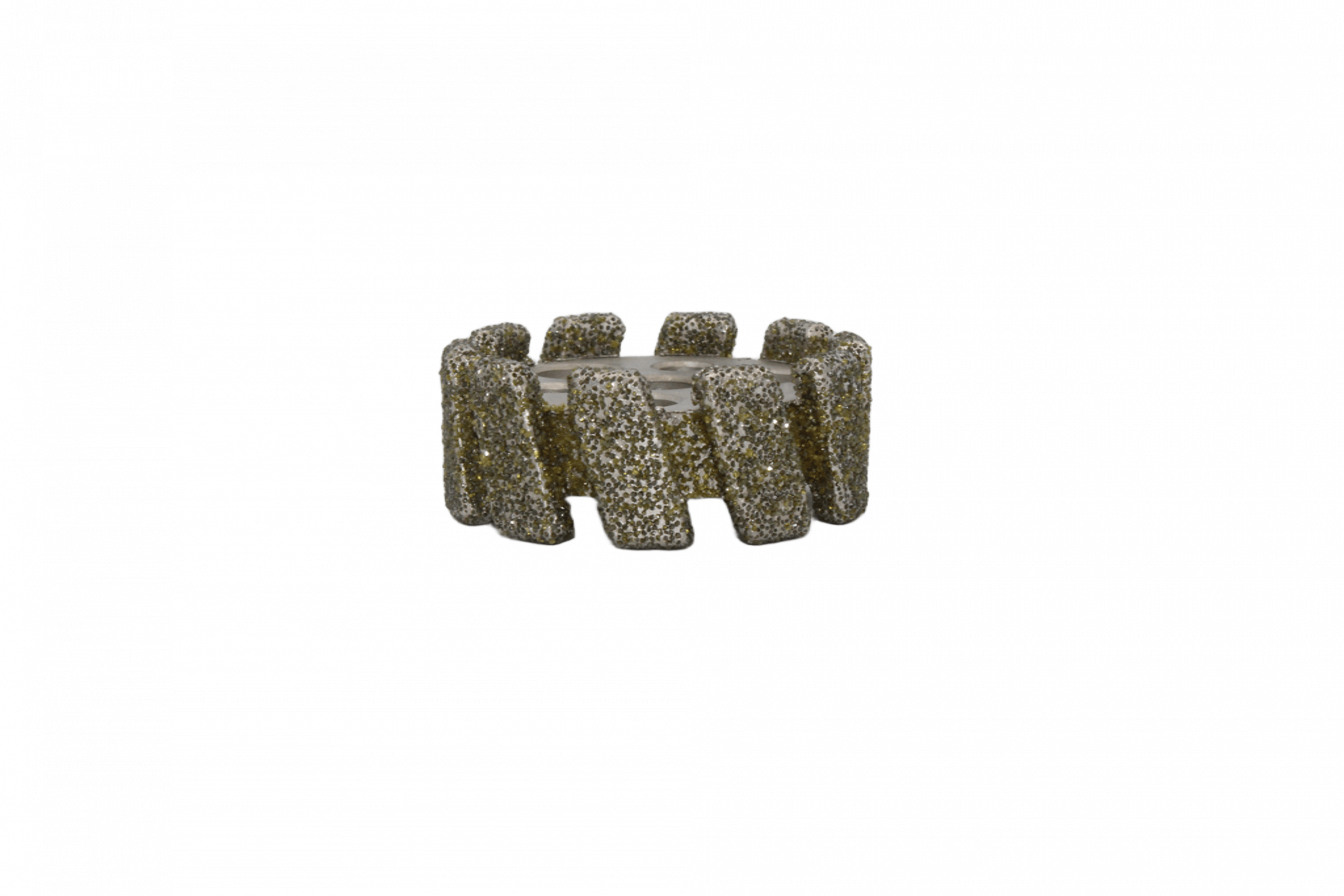 50 x 20mm Electroplated Stubbing wheel (10 bore/3+3 holes) – Marble & Limestone
