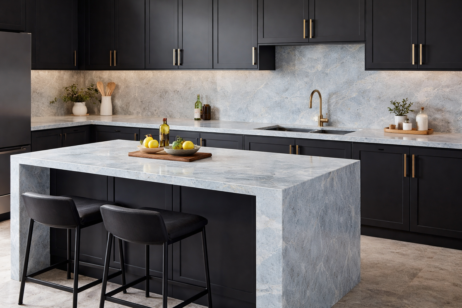 Azul Amazonite Backlit Quartz