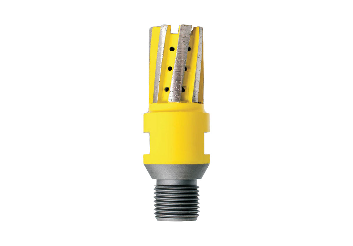 Yellow 8-Segment Router For Dekton