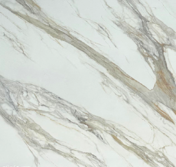Calacatta Barcelona Printed  3D Quartz