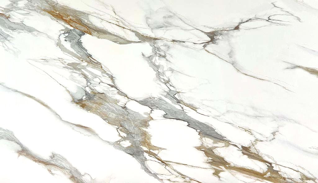 Calacatta Milano Printed  3D Quartz