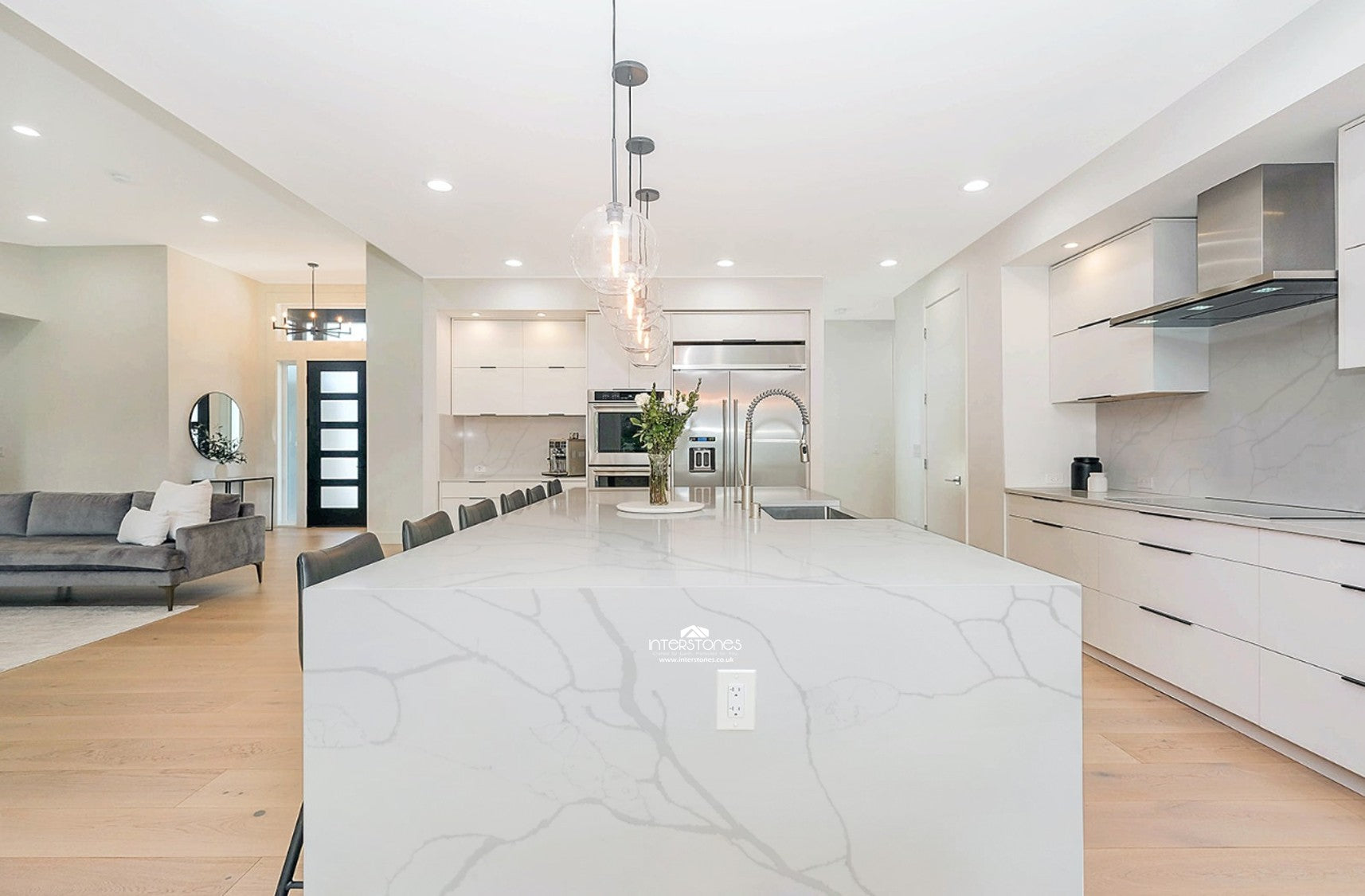 Calacatta Sydney Grey Quartz